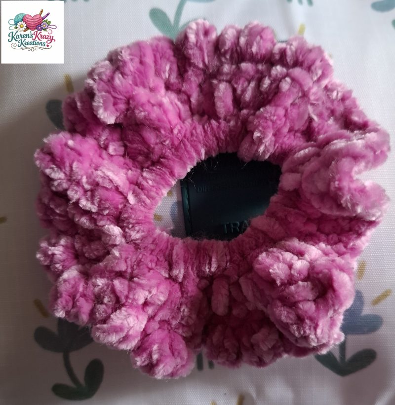 Velvet Chenille Scrunchie