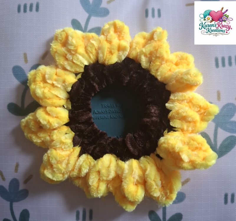 Velvet Chenille Scrunchie