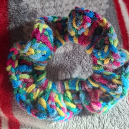 Colours of the Rainbow Scrunchie