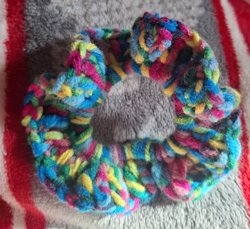 Colours of the Rainbow Scrunchie