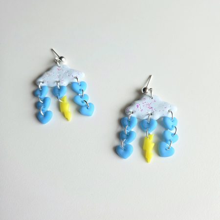 Polymer Clay Earrings Thunderheart