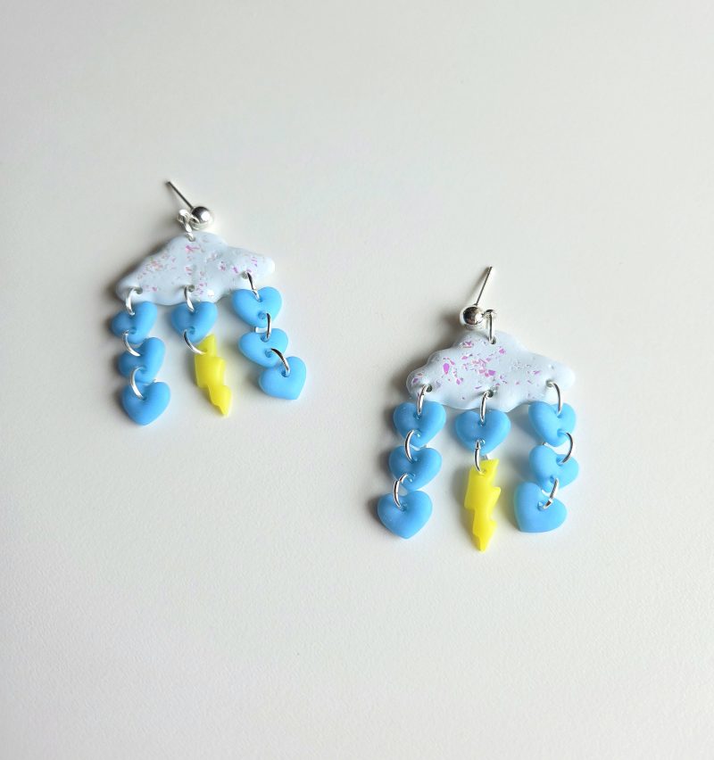 Polymer Clay Earrings Thunderheart