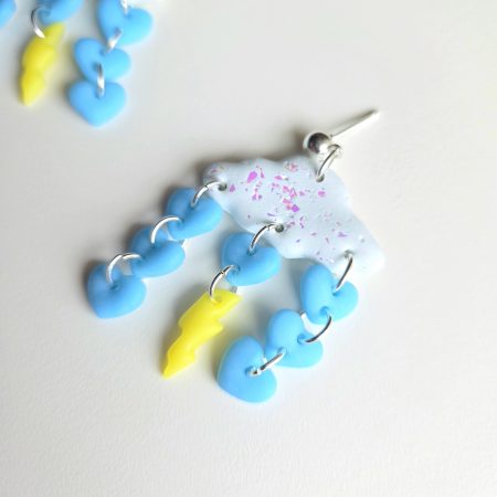 Polymer Clay Earrings Thunderheart