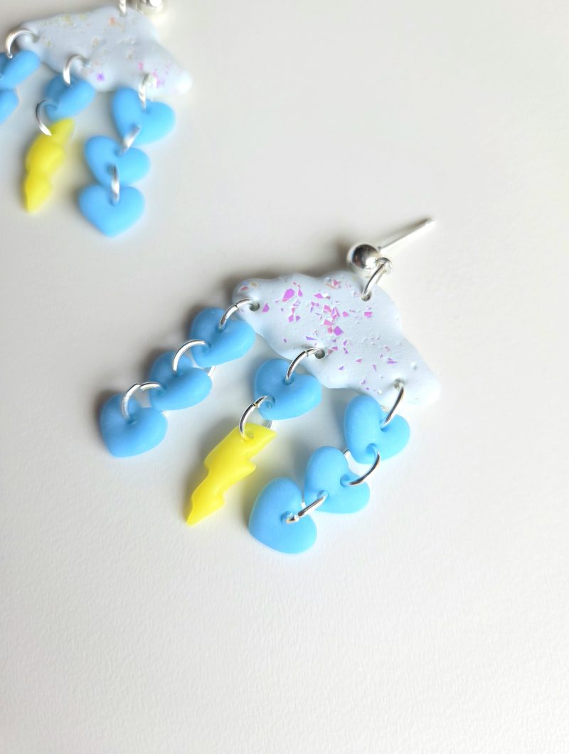 Polymer Clay Earrings Thunderheart