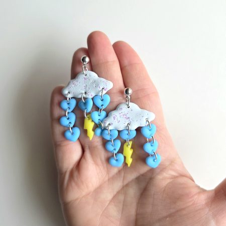 Polymer Clay Earrings Thunderheart