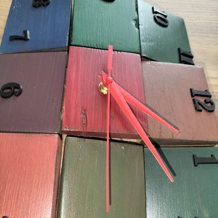 Reclaimed block clock