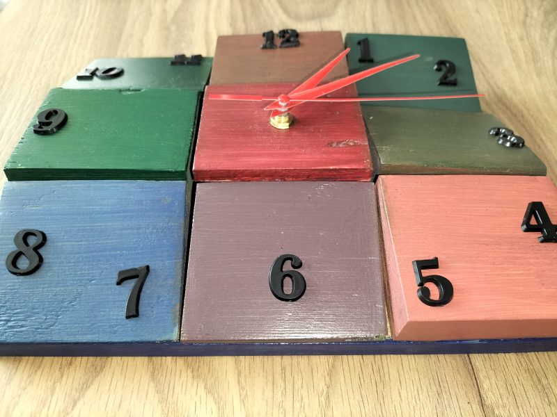 Reclaimed block clock