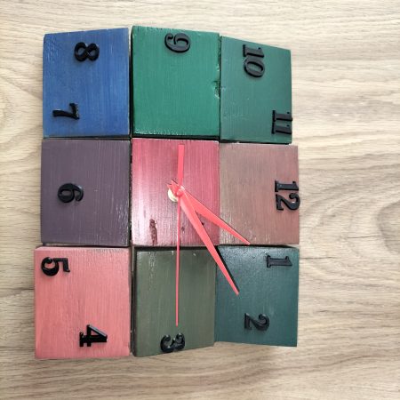 Reclaimed block clock