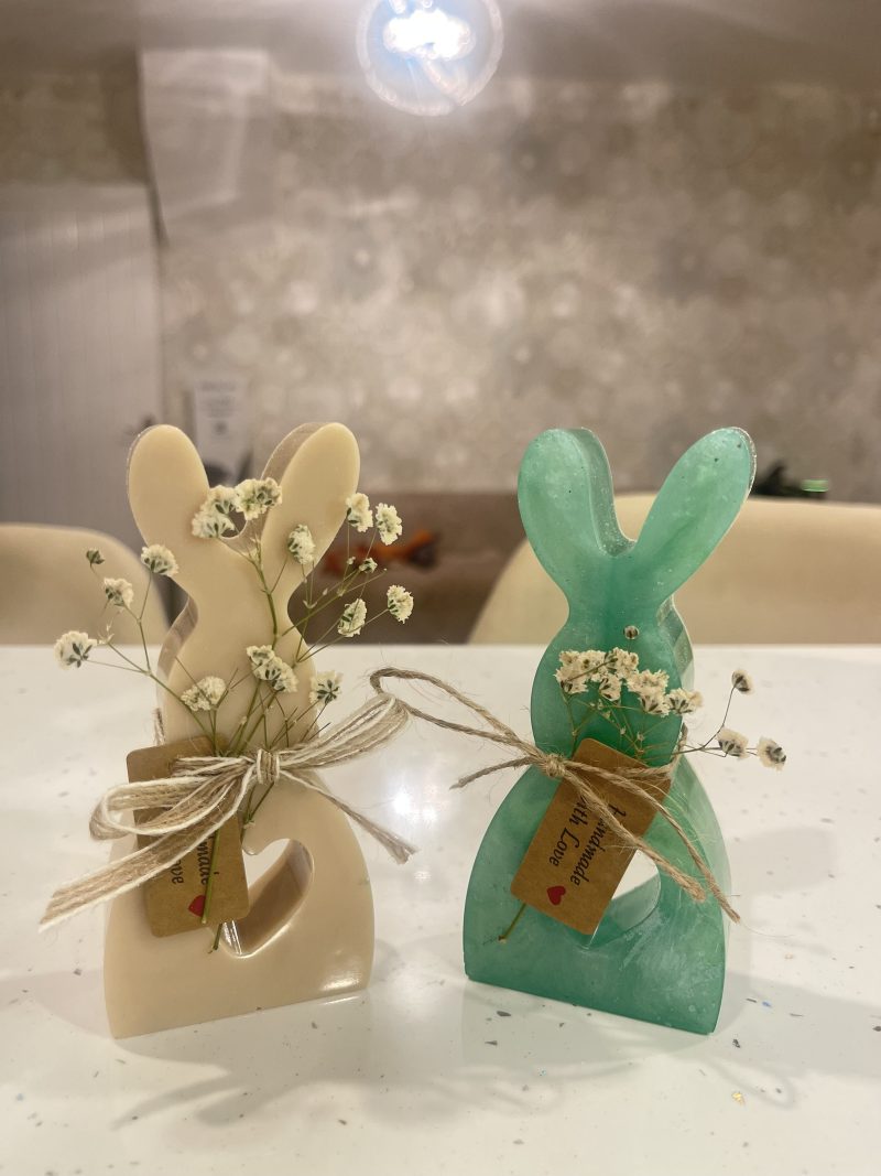 Handmade Easter Bunnies set