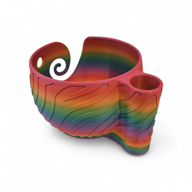 Yarn Bowl, Yarn Holder with Scissors and Hook Pot in a range of colours