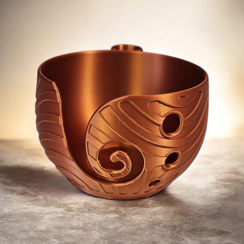 Yarn Bowl, Yarn Holder with Scissors and Hook Pot in a range of colours