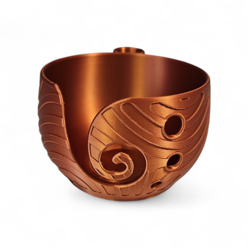 Yarn Bowl, Yarn Holder with Scissors and Hook Pot in a range of colours