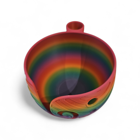 Yarn Bowl, Yarn Holder with Scissors and Hook Pot in a range of colours