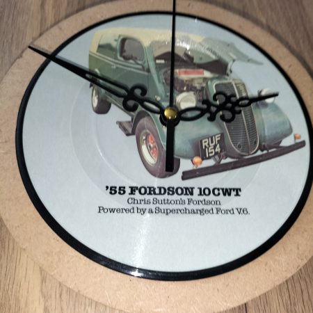 Vintage 55 Fordson Vinyl Wall Clock