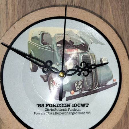 Vintage 55 Fordson Vinyl Wall Clock