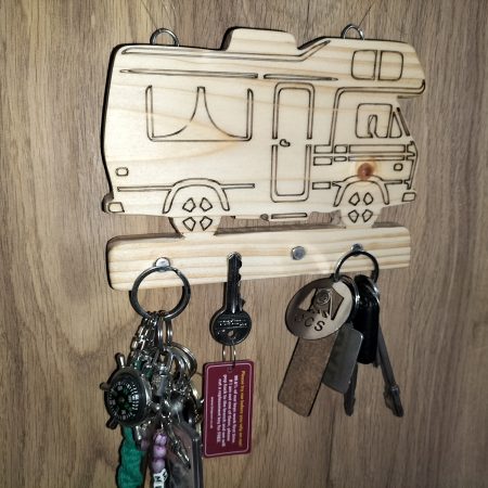 Handcrafted Reclaimed Wood rare earth magnetic Key Holder