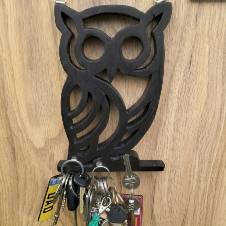 Handcrafted Reclaimed Wood rare earth magnetic Key Holder