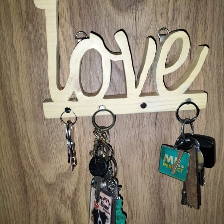 Handcrafted Reclaimed Wood rare earth magnetic Key Holder