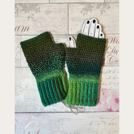 Crocheted Fingerless Gloves / Mittens