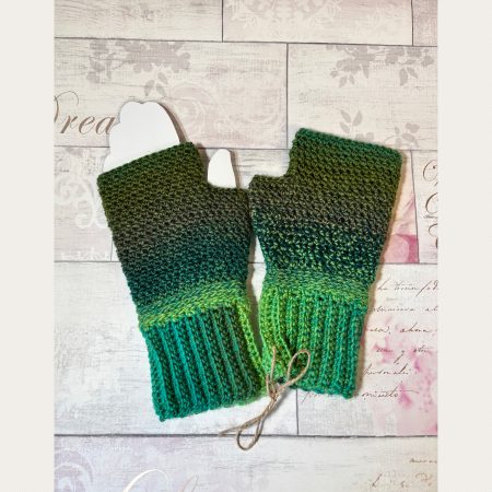 Crocheted Fingerless Gloves / Mittens