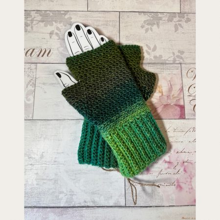 Crocheted Fingerless Gloves / Mittens