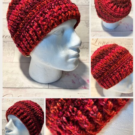 Crocheted Beanie Hat - Unisex
