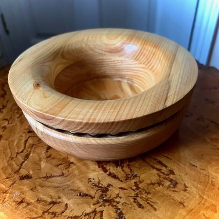 Ball Bearing wooden bowl.