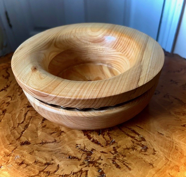 Ball Bearing wooden bowl.