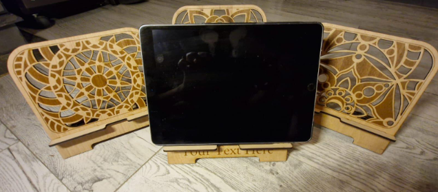 Wooden Tablet Stand
