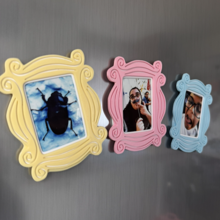 Instant Film Magnetic Photo Frames - Fridge Display