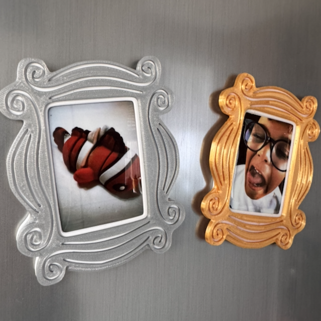 Instant Film Magnetic Photo Frames - Fridge Display