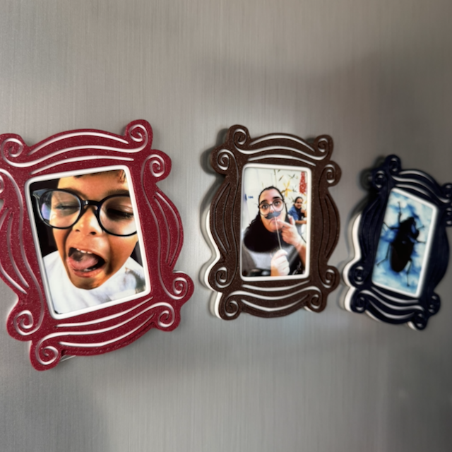 Instant Film Magnetic Photo Frames - Fridge Display