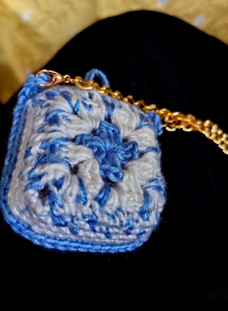 Crochet Handmade Mini Pouch Holder for Airpods or Small Things