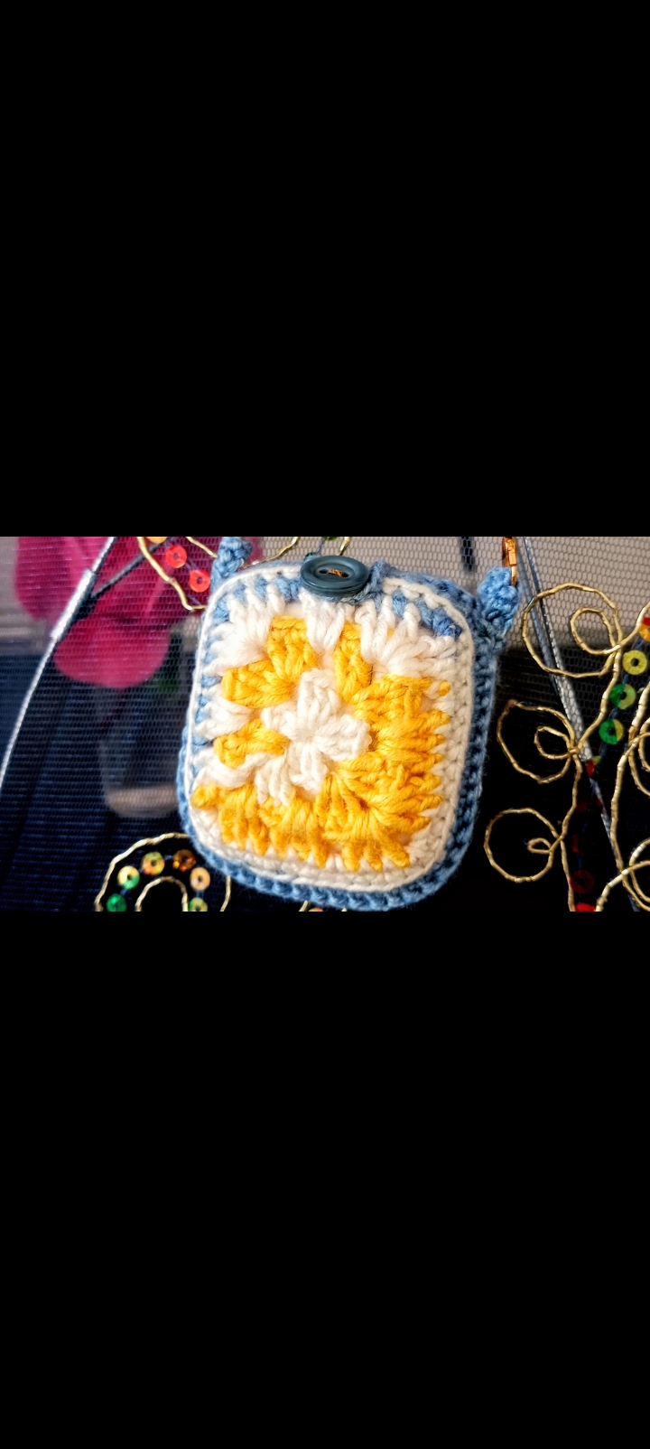 Crochet Handmade Mini Pouch Holder for Airpods or Small Things