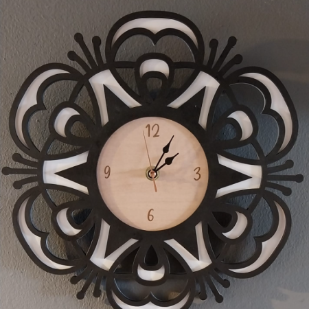 Wooden Wall Clock