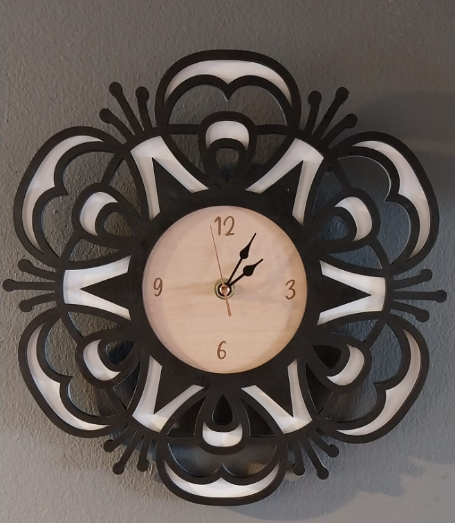 Wooden Wall Clock