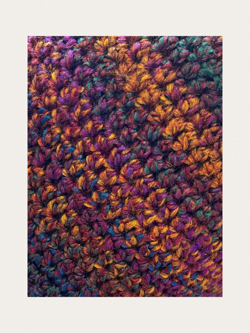 Crocheted Sherpa Style Hat with Ear Flaps - Unisex