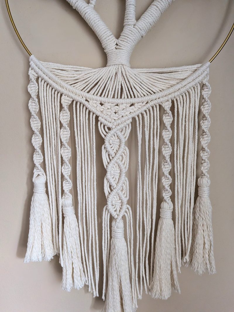 Handmade Macrame Tree of Life Wall Hanging | Boho Home Decor | Nature Art