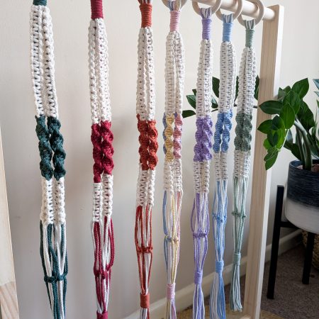Handmade Macrame Plant Hanger | Boho Home Decor