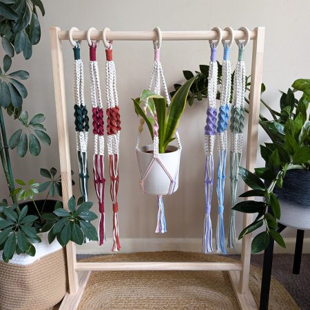 Handmade Macrame Plant Hanger | Boho Home Decor