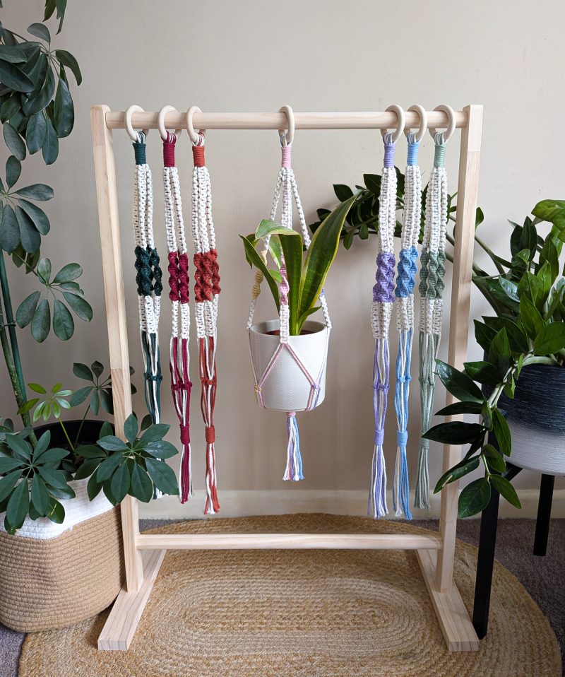 Handmade Macrame Plant Hanger | Boho Home Decor