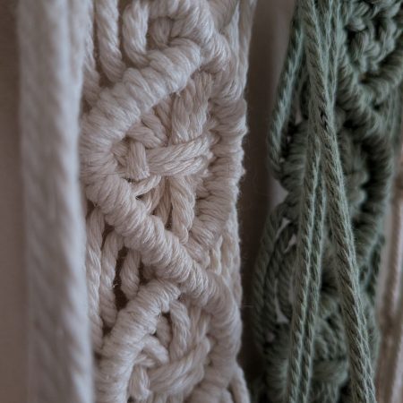 Macrame Book Holder | Hanging Bookshelf | Book Storage