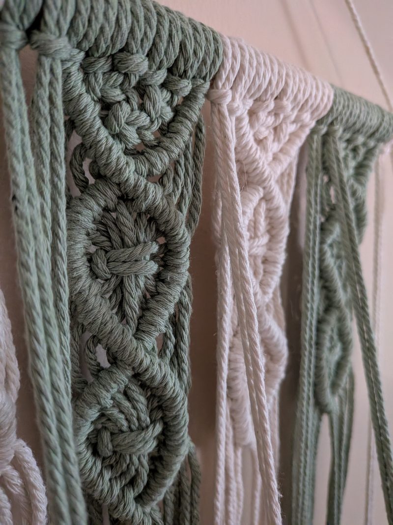 Macrame Book Holder | Hanging Bookshelf | Book Storage