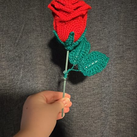 Handmade crochet flowers