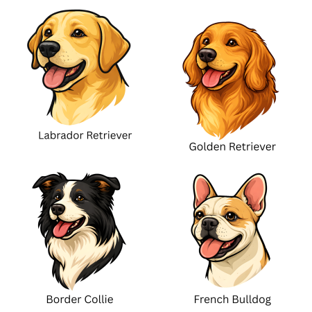 Dog Breed T-Shirt | Custom Dog Lover Gift | Cute Tee
