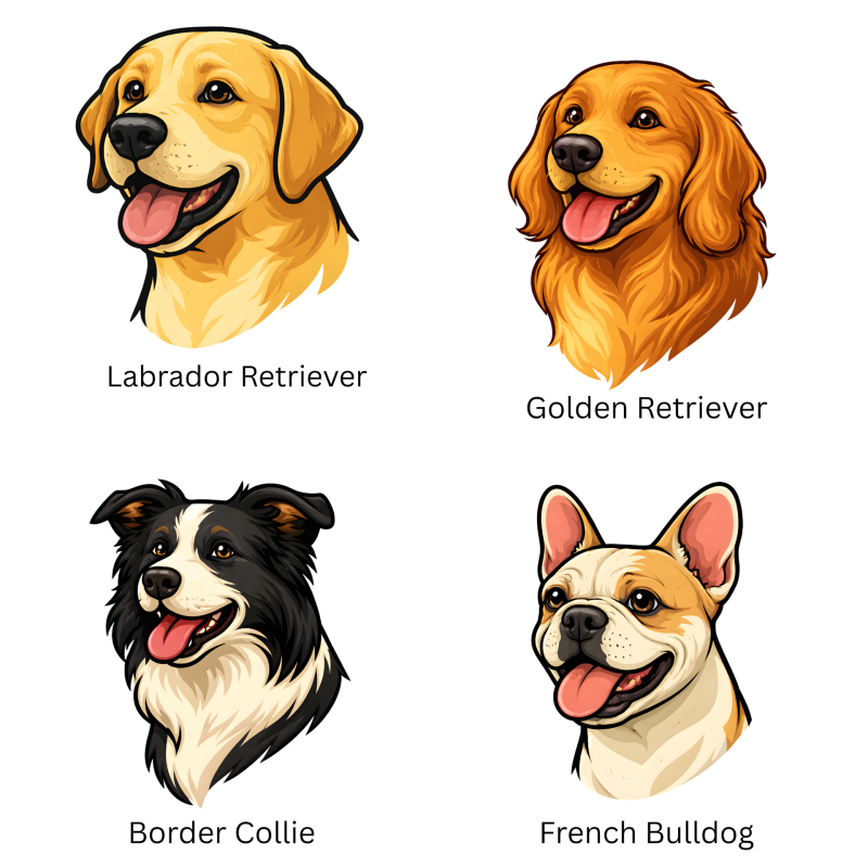 Dog Breed T-Shirt | Custom Dog Lover Gift | Cute Tee