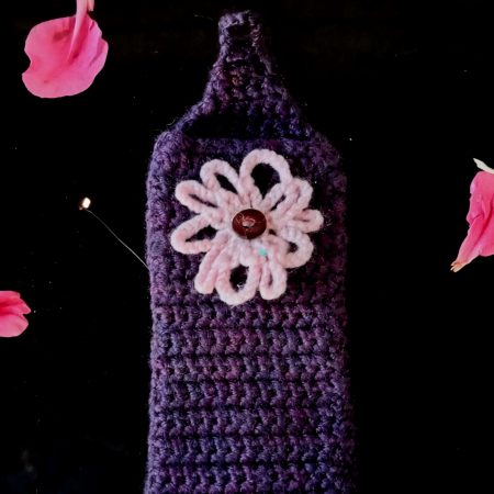 Crochet Handmade Small Glasses case