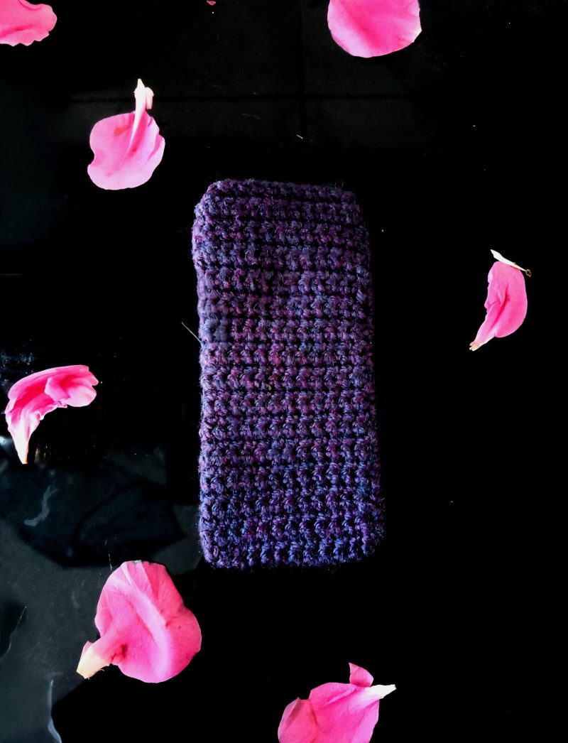 Crochet Handmade Small Glasses case
