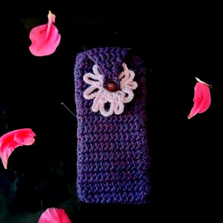 Crochet Handmade Small Glasses case