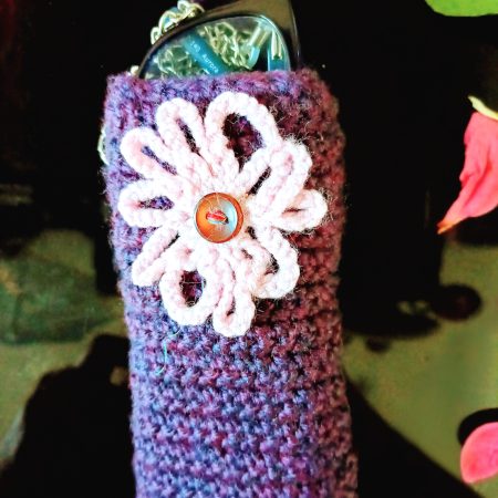 Crochet Handmade Small Glasses case